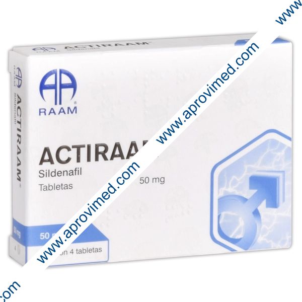 ACTIRAAM c/ 4 TABS. 50 MG.