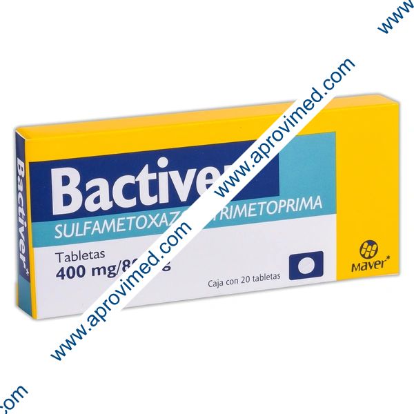 BACTIVER c/20 TABS. 400/80 MG.