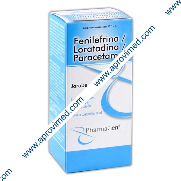 FENLNA/LORATNA/PARACML SOL. Fco.120 ML. 33.33mg-16.66mg-3.2g/100 ML.