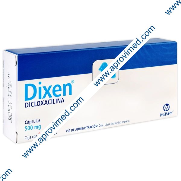 DIXEN c/20 CAPS. 500 MG.