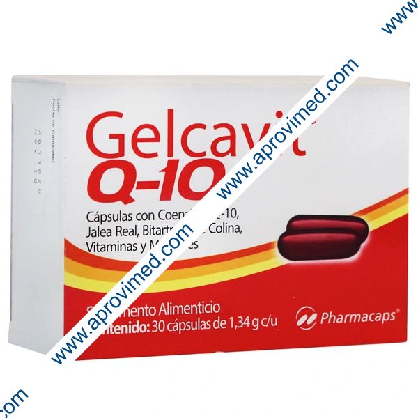 GELCAVIT Q-10 c/30 CAPS. 1.34 G.