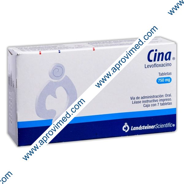 CINA c/7 TABS. 750 MG.