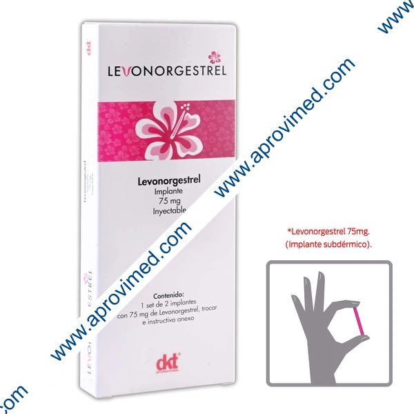 LEVONORGESTREL (dkt) Implante Iny. c/2 Pzs. 75 MG.