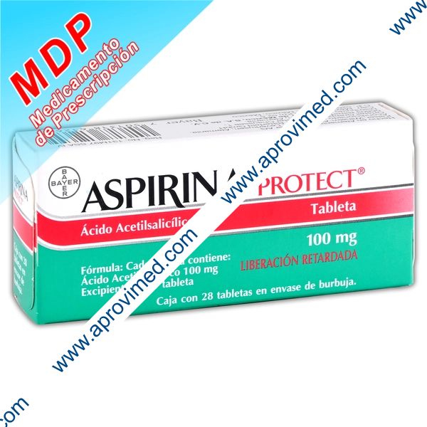 ASPIRINA PROTECT c/28 TABS. L.R. 100 MG.