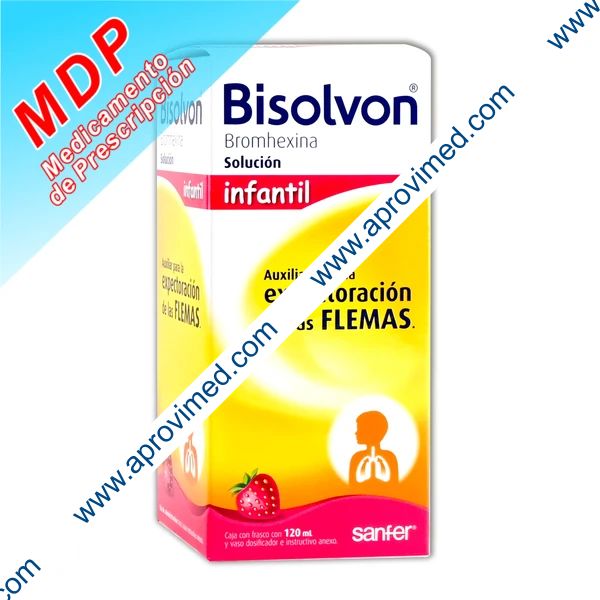 BISOLVON SOL. Infantil Fco. 120 ML. 80 MG/100 ML.