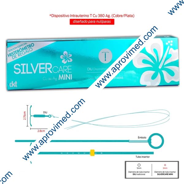 SILVER CARE DIU (Cu 380 Ag) Mini c/1 Pza.