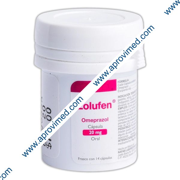 ZOLUFEN c/ 14 CAPS. 20 MG.
