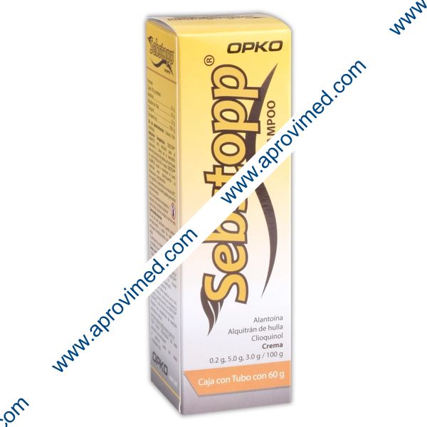 SEBSTOPP SHAMPOO CREMA Tubo c/60 G. 0.2-5.0-3.0 G/100 ML.
