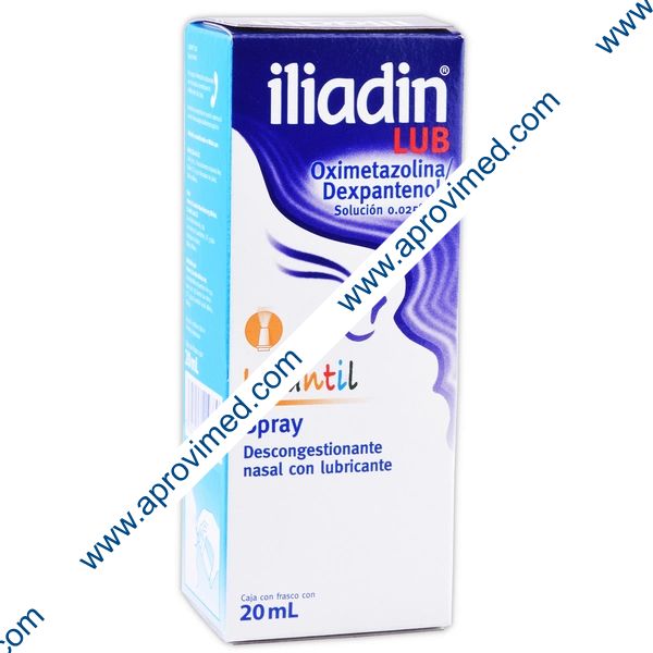ILIADIN LUB Sol. Nasal 0.025% INFANTIL Fco. Atomizador 20 ML.