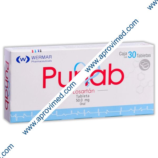 PUNAB c/30 TABS 50 MG.