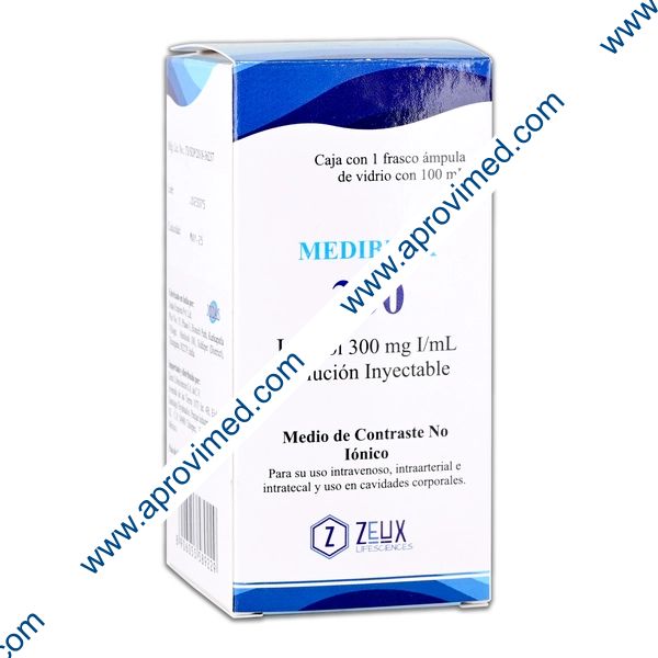 MEDIBRUX Sol. Iny. c/1 FCO. AMP. 100 ML. 300 MG/1 ML.