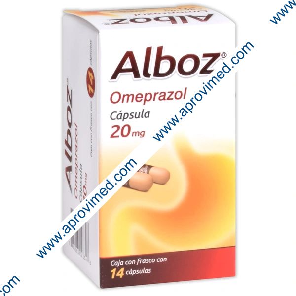 ALBOZ c/14 CAPS. 20 MG.