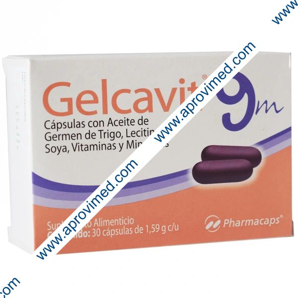 GELCAVIT 9M c/30 CAPS. 1.59 G.