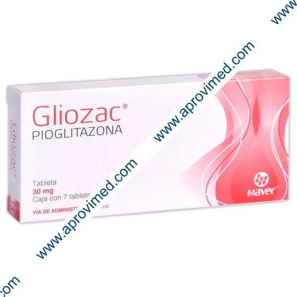GLIOZAC c/7 TABS. 30 MG.