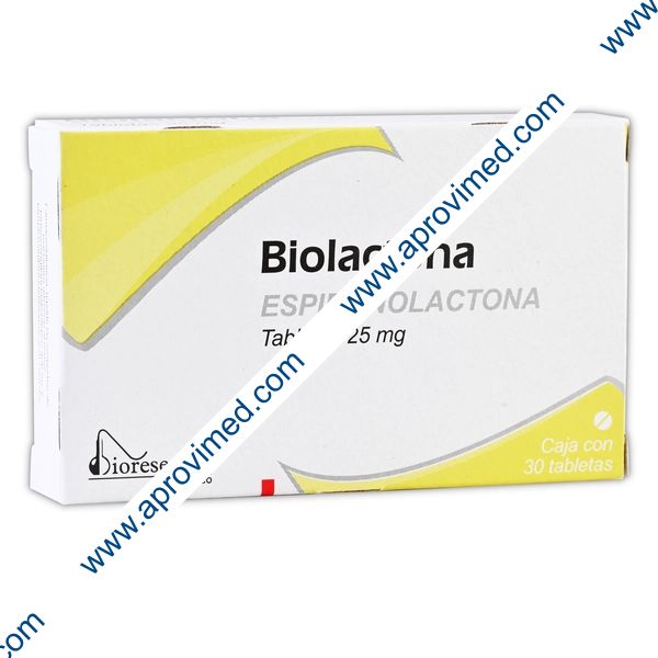 BIOLACTONA c/30 TABS. 25MG.