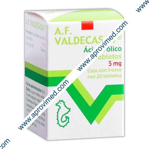 A.F. VALDECASAS c/20 TABS. 5 MG.