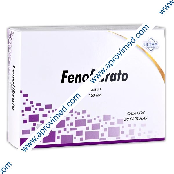 FENOFIBRATO (Ultra) c/30 CAPS. 160 MG.