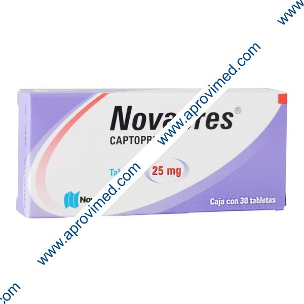 NOVAPRES c/30 TABS. 25 MG.