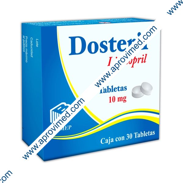 DOSTERIL c/30 TABS. 10 MG.