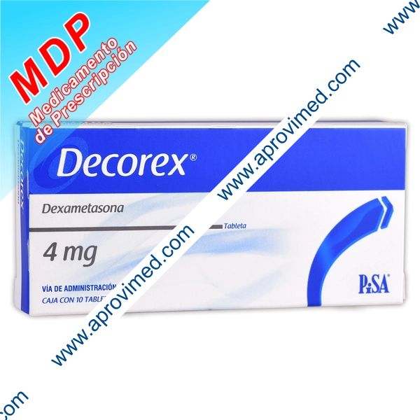 DECOREX c/10 TABS. 4 MG.