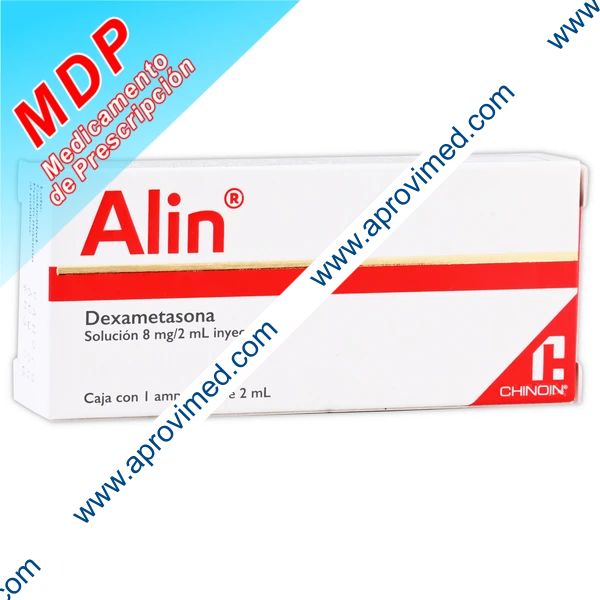 ALIN Sol. Iny. c/1 AMPTA. 8 MG/2 ML.