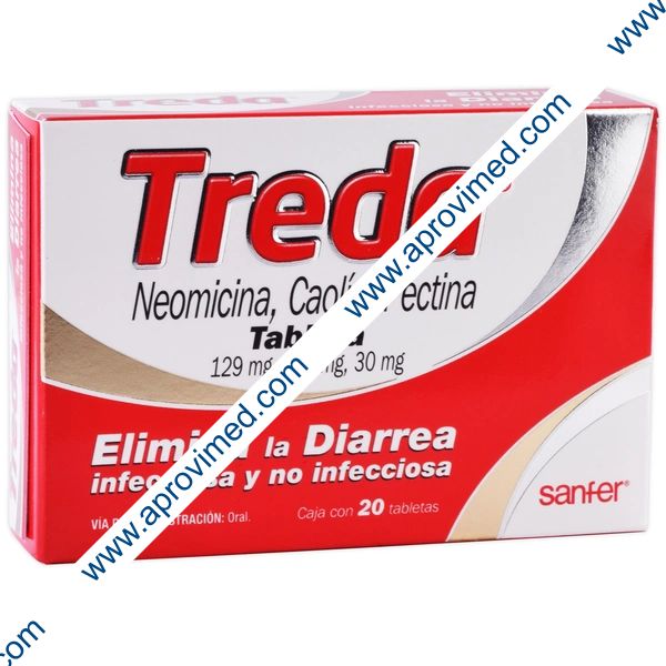 TREDA c/20 TABS. 129/280/30 MG.