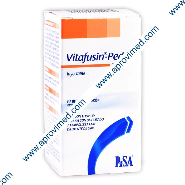 VITAFUSIN-PED Sol. Iny. c/1 FCO. AMP. 5 ML.