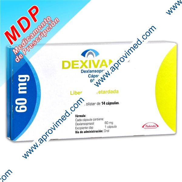 DEXIVANT c/14 CAPS. L.R. 60 MG.
