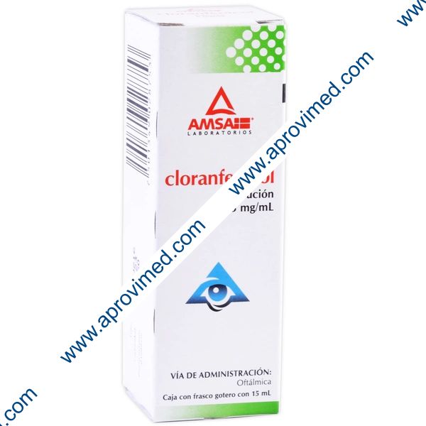 CLORANFENICOL (Amsa) SOL. Oft. Fco. Gotero 15 ML. 5 MG/1 ML.