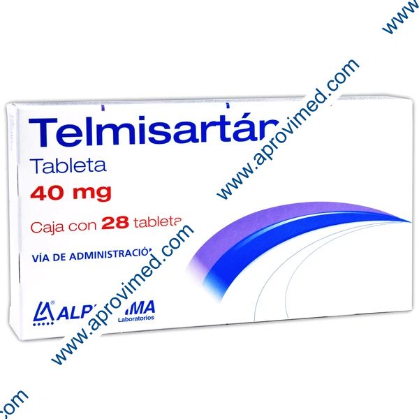 TELMISARTÁN (Alpharma) c/28 TABS. 40 MG.