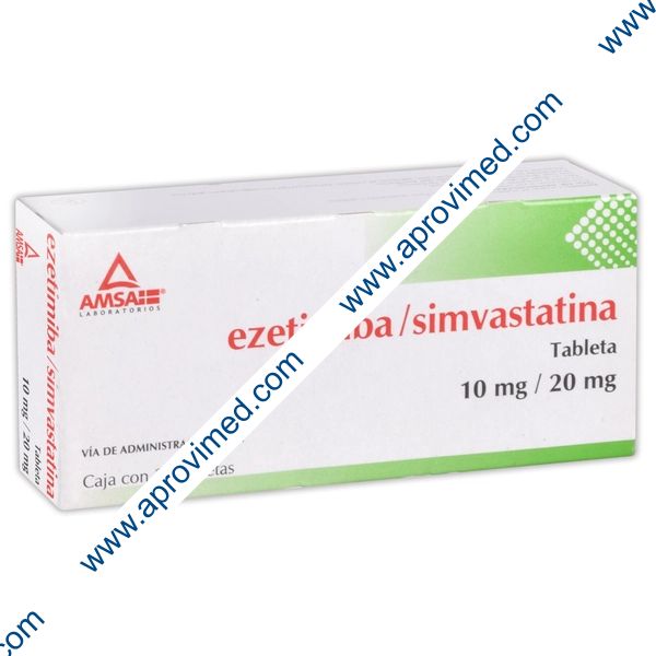 EZETIMIBA/SIMVASTATINA (Amsa) c/28 TABS. 10/20 MG.