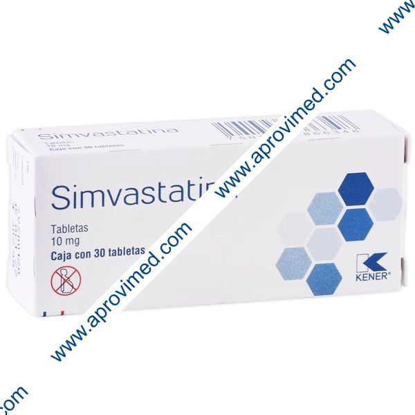 SIMVASTATINA (Kener) c/30 TABS. 10 MG.