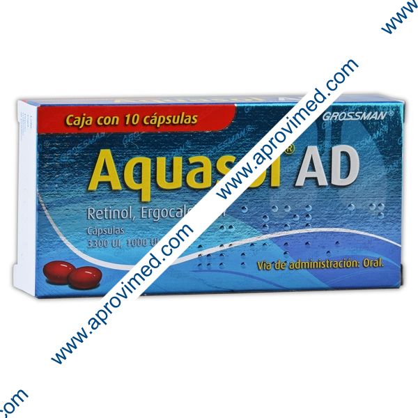 AQUASOL AD c/10 CAPS. 3300/1000 UI.