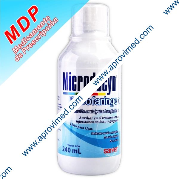 MICRODACYN SOL. BUCOFARÍNGEA Fco. 240 ML.