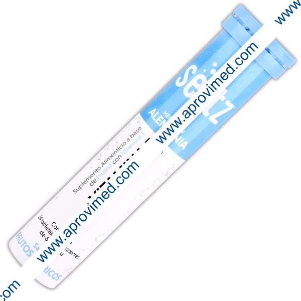 VITAMINA E (Seltz) Tubo c/14 TABS. EFERVS. Sab. Ftos. Cítricos 6.0 G.