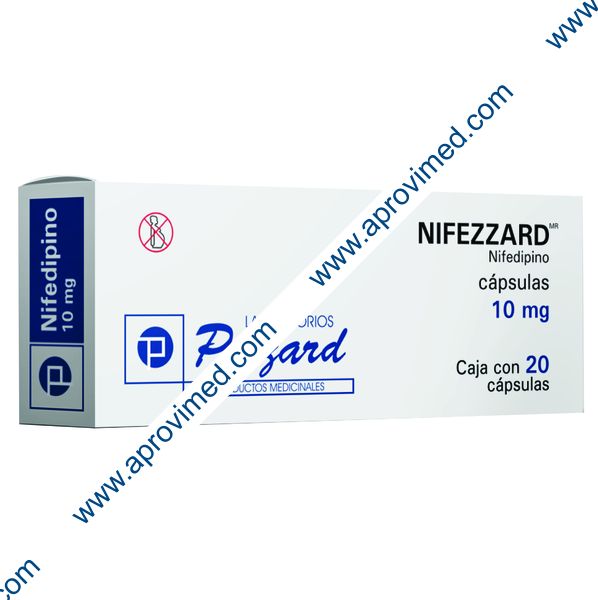 NIFEZZARD c/20 CAPS. 10 MG.