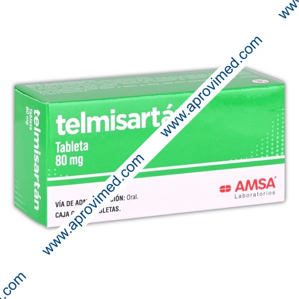 TELMISARTÁN (Amsa) c/28 TABS. 80 MG.