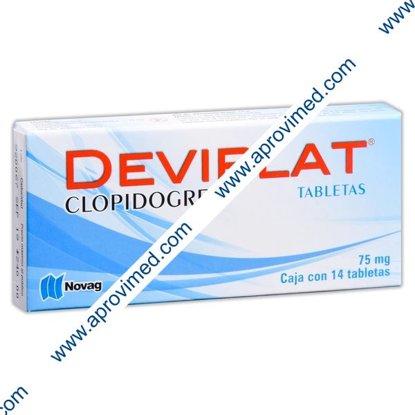 DEVIPLAT c/14 TABS. 75 MG.