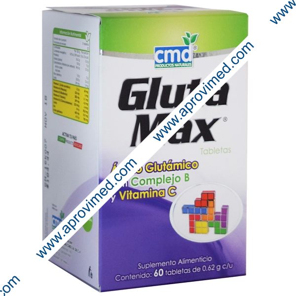 GLUTAMAX c/ 60 TABS. 0.62 G.