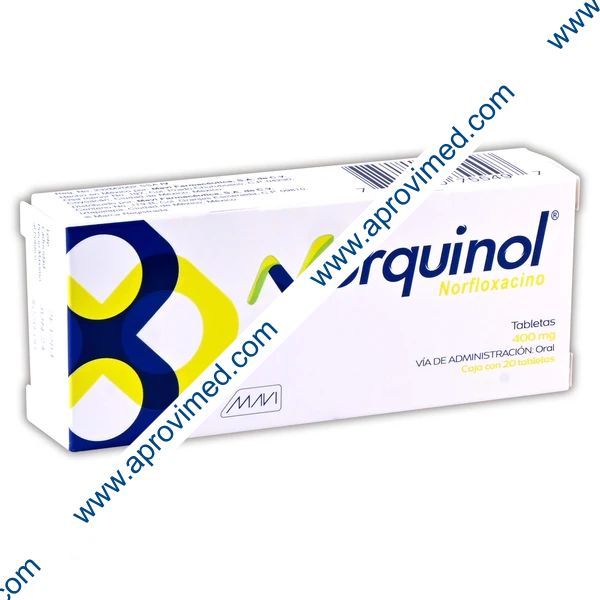NORQUINOL c/20 TABS. 400 MG.