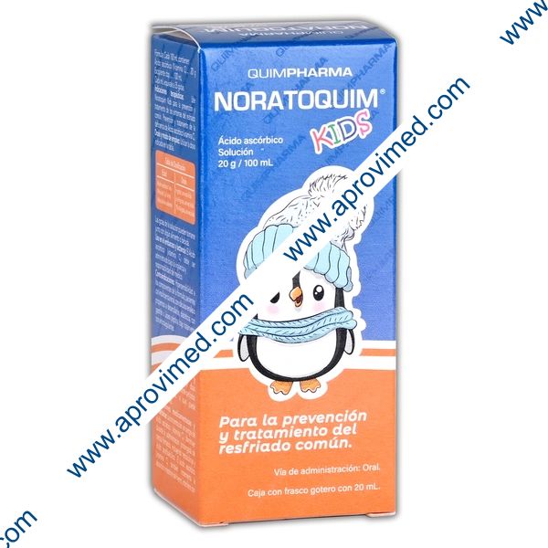 NORATOQUIM KIDS SOL. Fco. Gotero 20 ML. 20 G/100 ML.