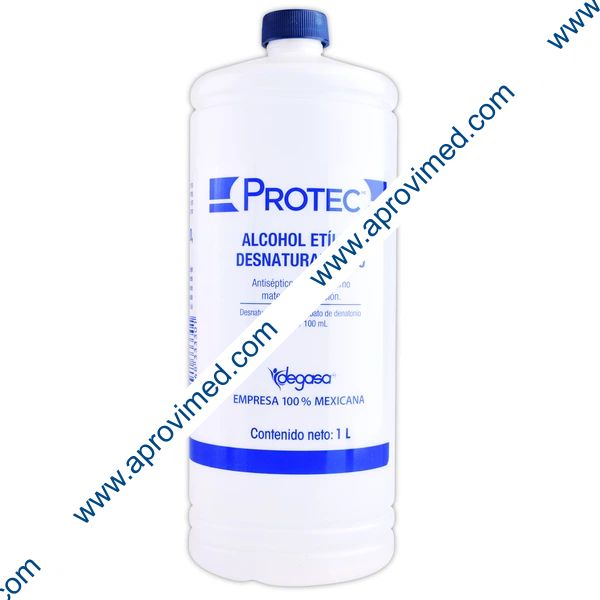 ALCOHOL ETÍLICO Desnaturalizado (Protec) 70% Fco. 1000 ML.