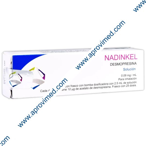NADINKEL SOL. p/Inhalación Nasal Fco. 2.5 ML. c/25 DOSIS 10 MCG.