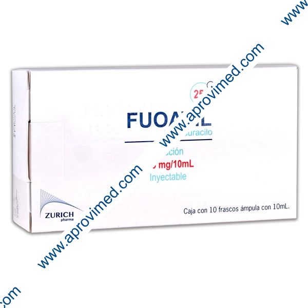 FUOAVIL Sol. Iny. c/10 FCO. AMP. 250 MG/10 ML.