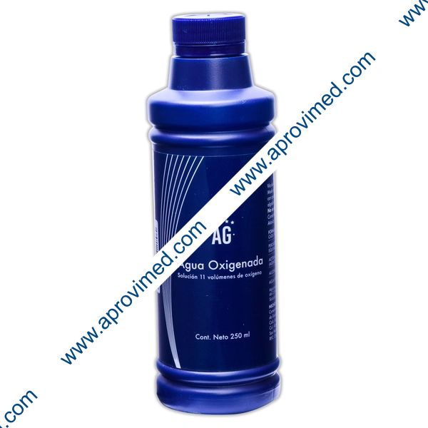 AGUA OXIGENADA (AG) SOLUCION al 3.5% Fco. 250 ML.