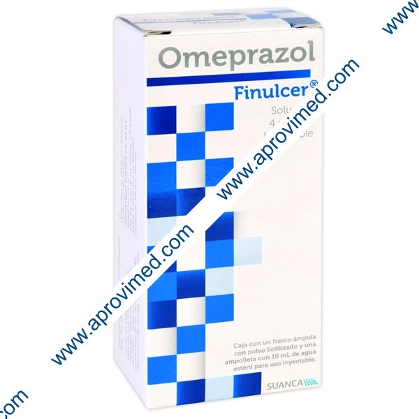 FINULCER Sol. Iny. c/1 FCO. AMP. 40 MG/10 ML.