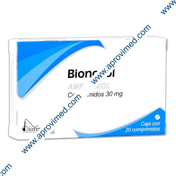 BIONOXOL c/20 COMPS. 30 MG.