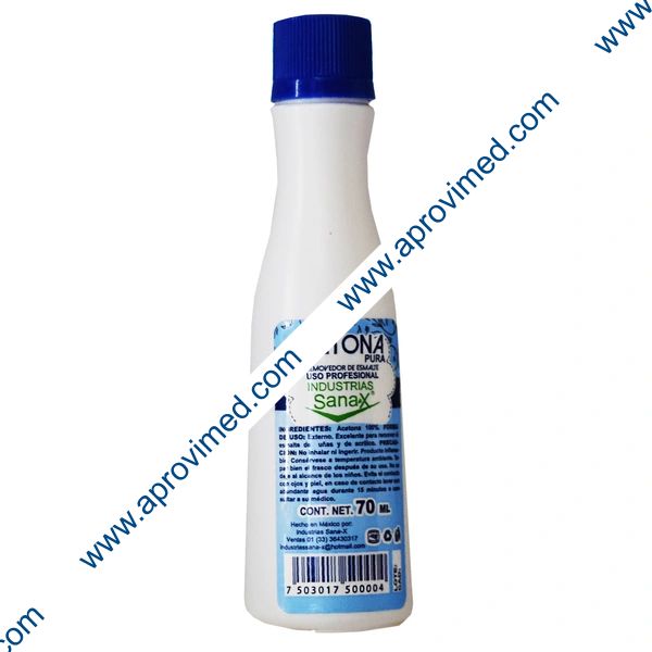 ACETONA Quita Esmalte (Sanax) Fco. c/ 70 ML.