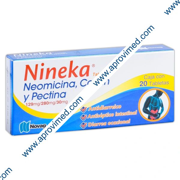 NINEKA c/20 TABS. 129/280/30 MG.
