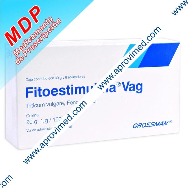 FITOESTIMULINA Vag CREMA VAGINAL Tubo c/30 G. 20-1 G/100 G. y 6 Aplics.